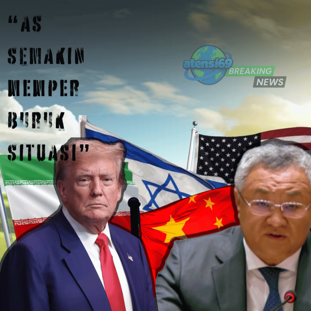 China mengecam AS terhadap serangannya ke Iran yang telah memperburuk situasi