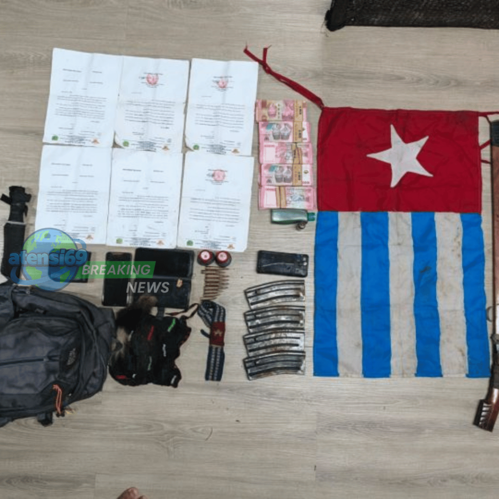 TNI lumpuhkan anggota OPM aktif teror, amankan senjata, uang jutaan rupiah, dan dokumen rahasia yang ungkap dana ilegal separatis Papua