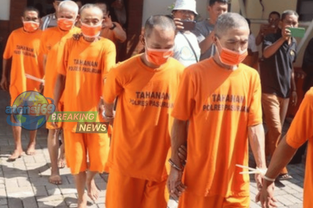 Kasus pemerkosaan dan pencabulan anak 14 taun di Pasuruan terungkap, 7 pelaku termasuk ayah kandung korban akhirnya ditangkap polisi
