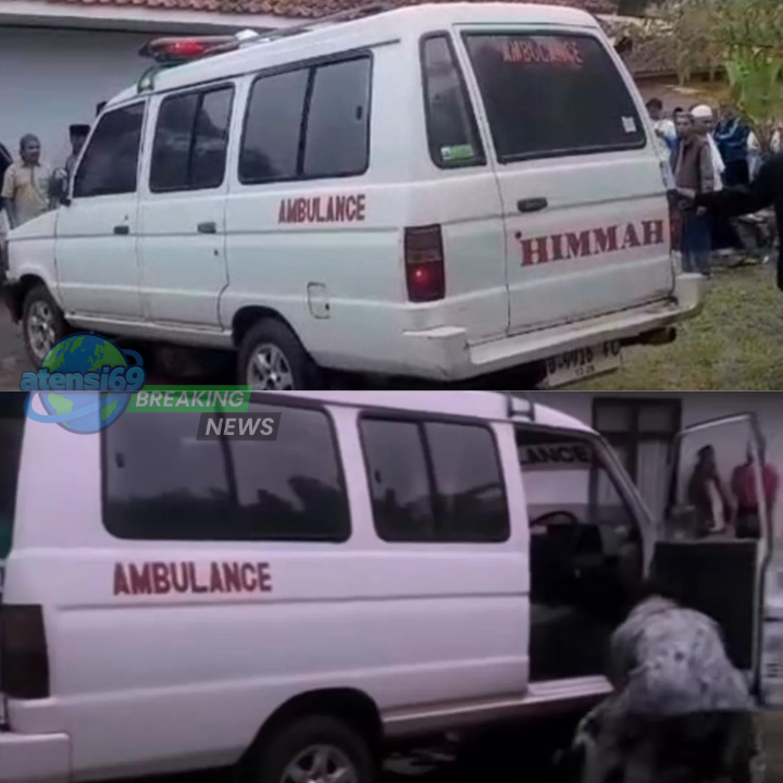 sopir ambulans meninggal di ciamis