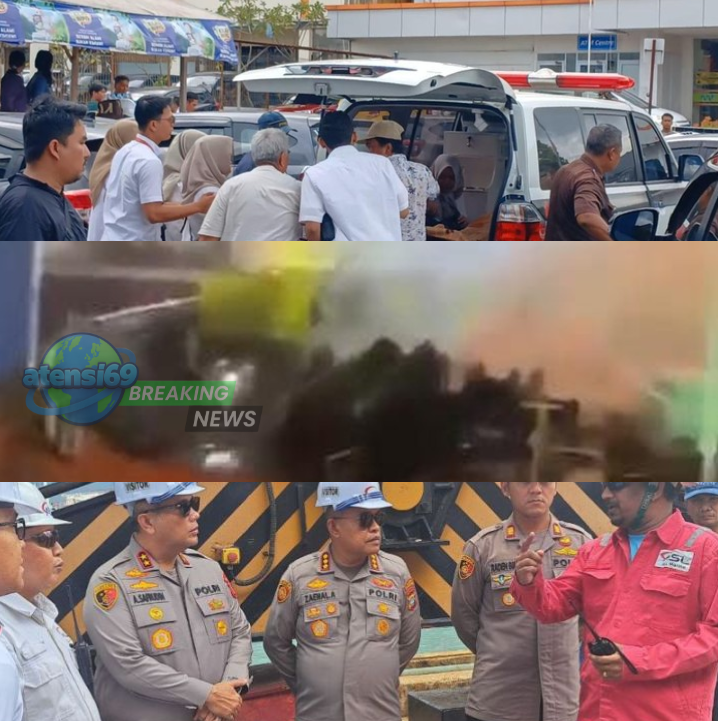 kebakaran kapal tanker Batam