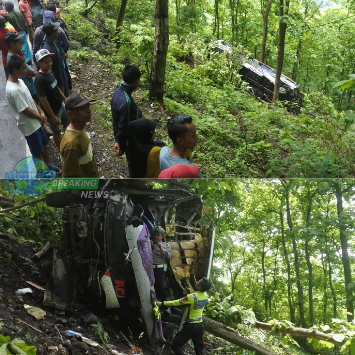 bus terjun ke jurang