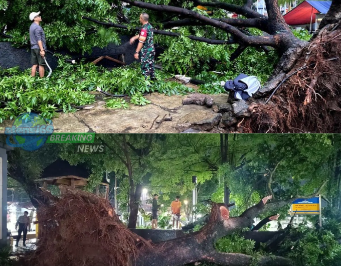 Puting Beliung Terjang Ujungberung