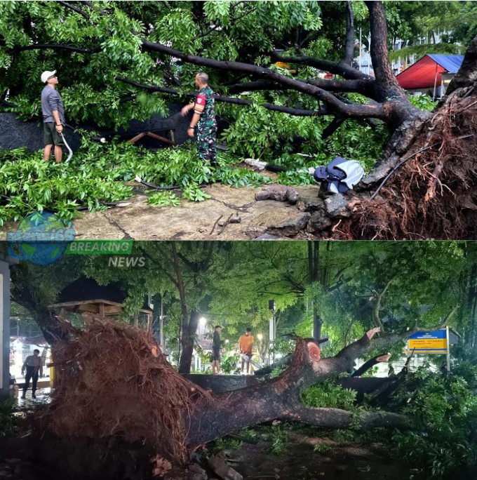 Puting Beliung Terjang Ujungberung