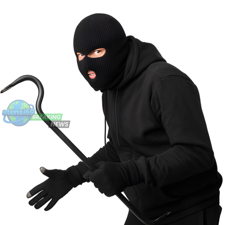 pencuri toko kue di Depok