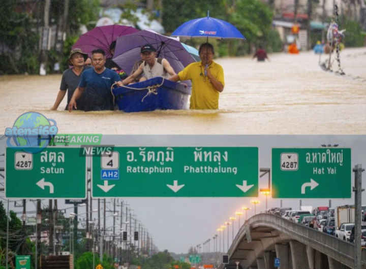 banjir parah di Thailand