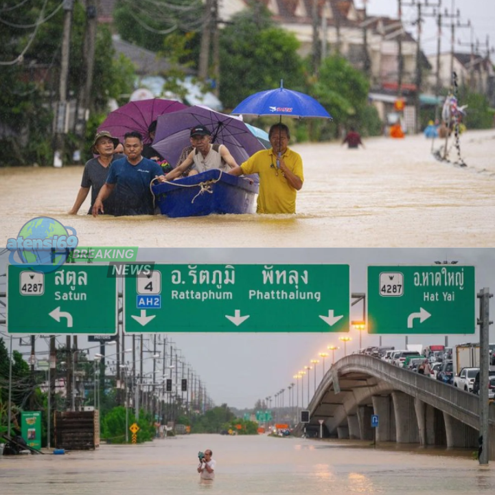 banjir parah di Thailand