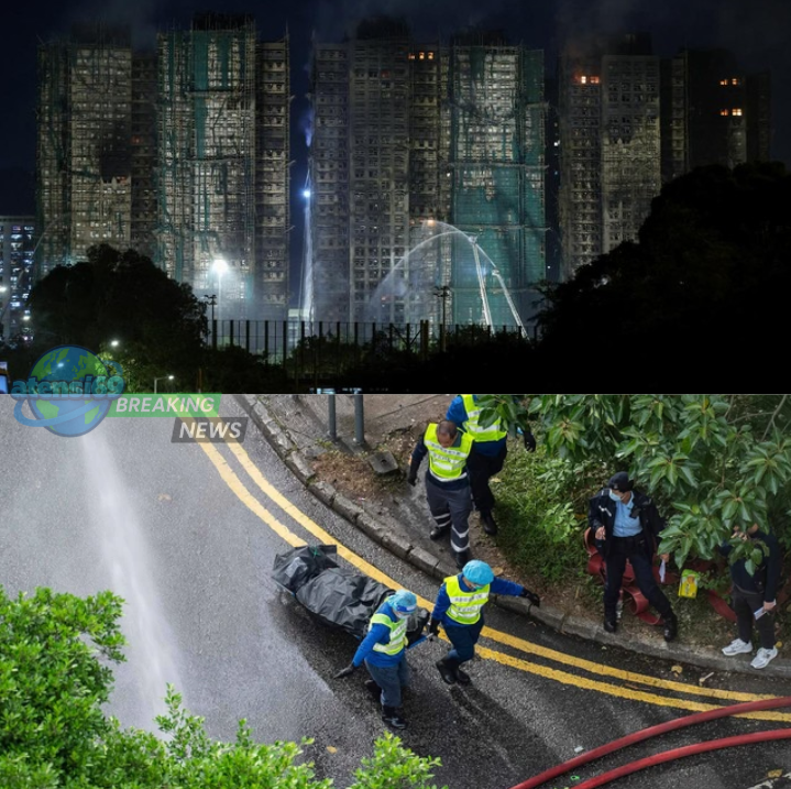 kebakaran apartemen Hong Kong